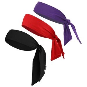 🎄 3/$15 - Lot of 3 Outdoor Essentials Athletic Tie Headbands